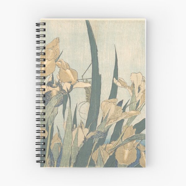 Item preview, Hokusai Grasshopper and Iris designed and sold by UnRonin.
