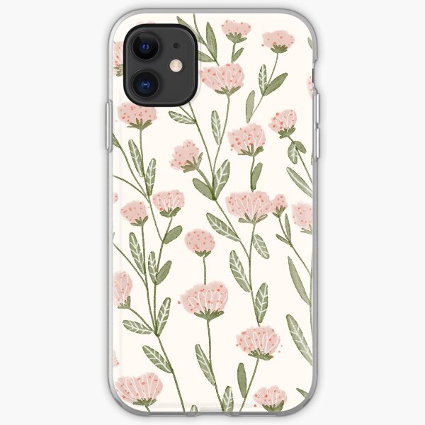 Roseraie printanière Coque souple iPhone