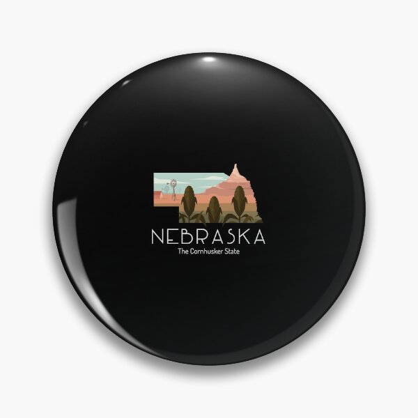 Item preview, Nebraska Proud State Motto The Cornhusker State product designed and sold by jakehughes2015.