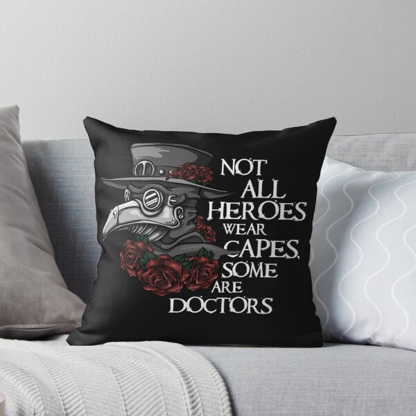Item preview, Some Heroes are Doctors: COVID-19 designed and sold by ShiroDesign.