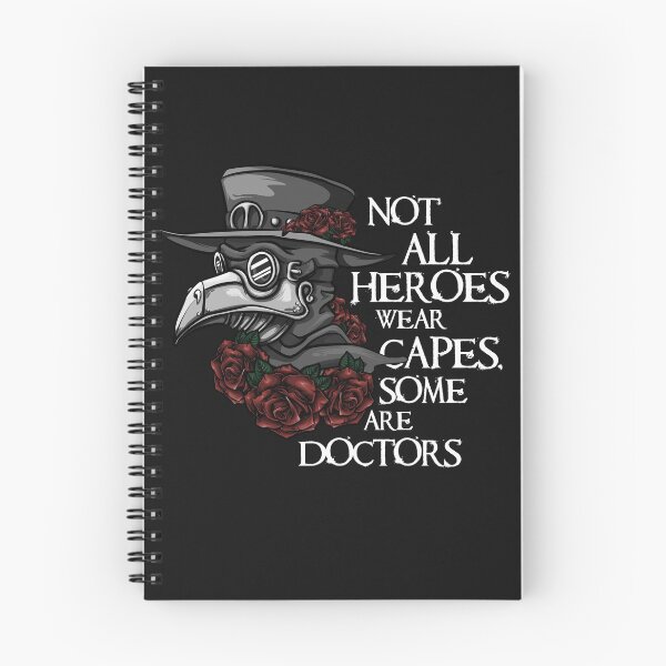 Item preview, Some Heroes are Doctors: COVID-19 designed and sold by ShiroDesign.