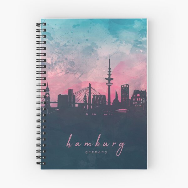 Item preview, hamburg skyline designed and sold by BekimART2.