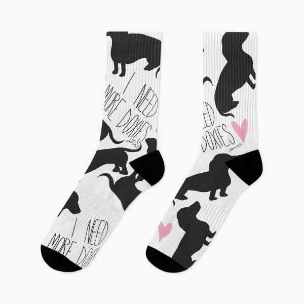 Item preview, I Need More Doxies Dachshund Pattern designed and sold by jamisundesigns.