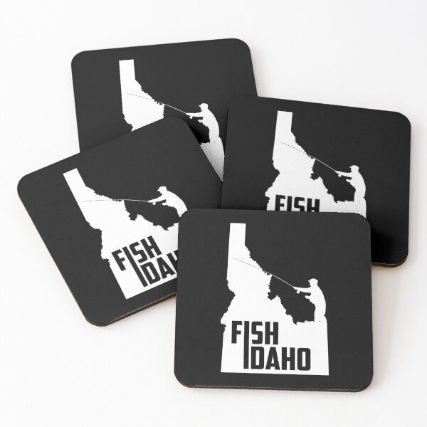 Item preview, Fish Idaho State Pride Fishing print designed and sold by jakehughes2015.