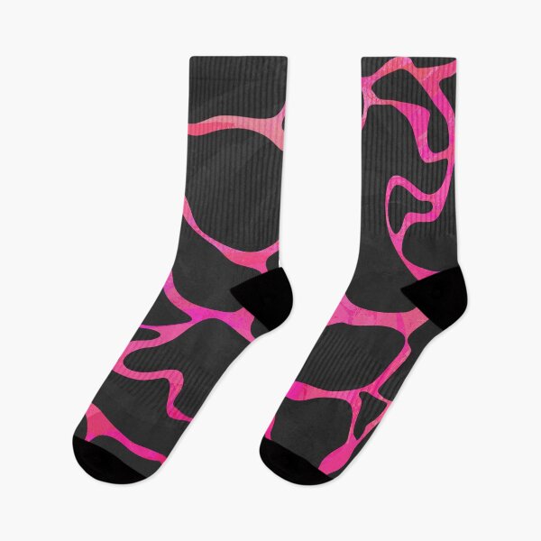 Item preview, Giraffe Hot Pink and Black Print designed and sold by ImagineThatNYC.