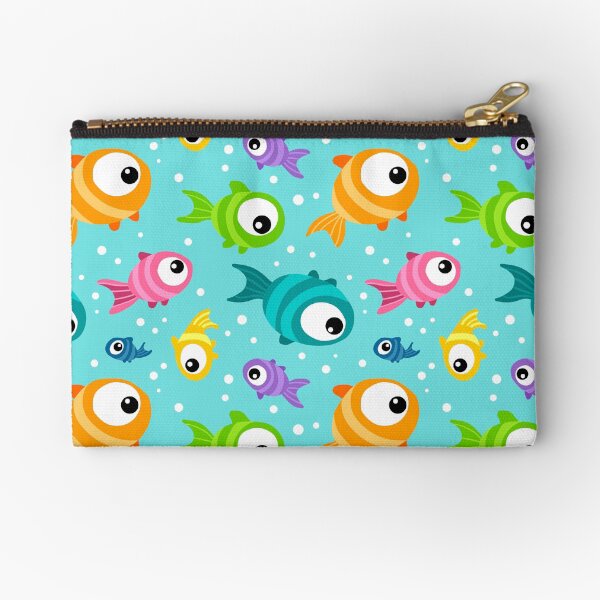 Tropical Aquarium Zipper Pouch