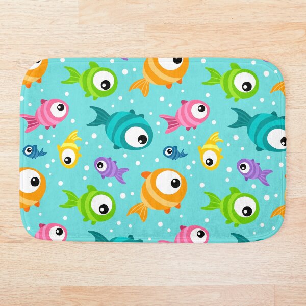 Tropical Aquarium Bath Mat