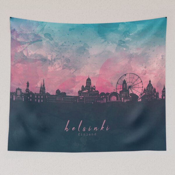 Item preview, helsinki skyline designed and sold by BekimART2.