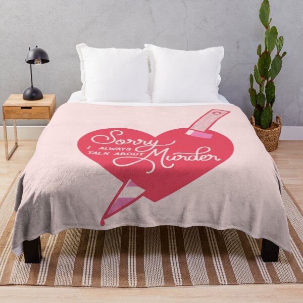 Item preview, Sorry I Always Talk About Murder designed and sold by Loverly123.