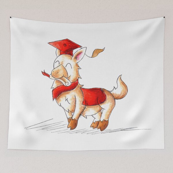 Item preview, GraduLlama designed and sold by KOKeefeArt.