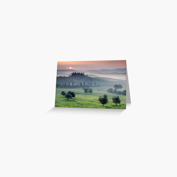 Tuscan Morning Greeting Card