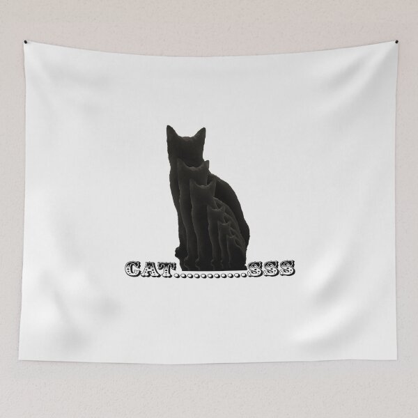 Item preview, black cats black cats designed and sold by ricobarinas.