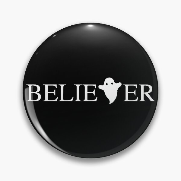 Item preview, Ghost Believer - white designed and sold by BrightFeather.
