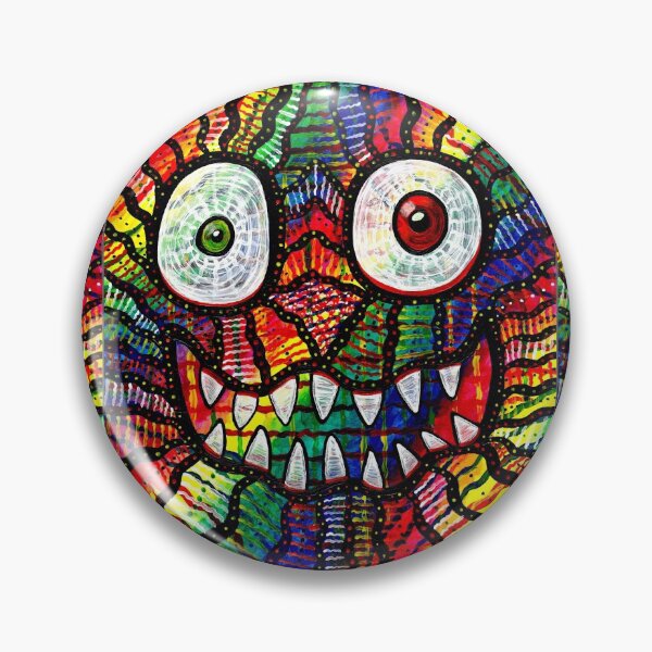 Item preview, Crazy Colorful Monster Smile designed and sold by Dinalevinart.