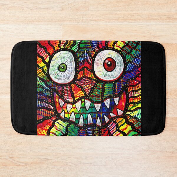 Item preview, Crazy Colorful Monster Smile designed and sold by Dinalevinart.