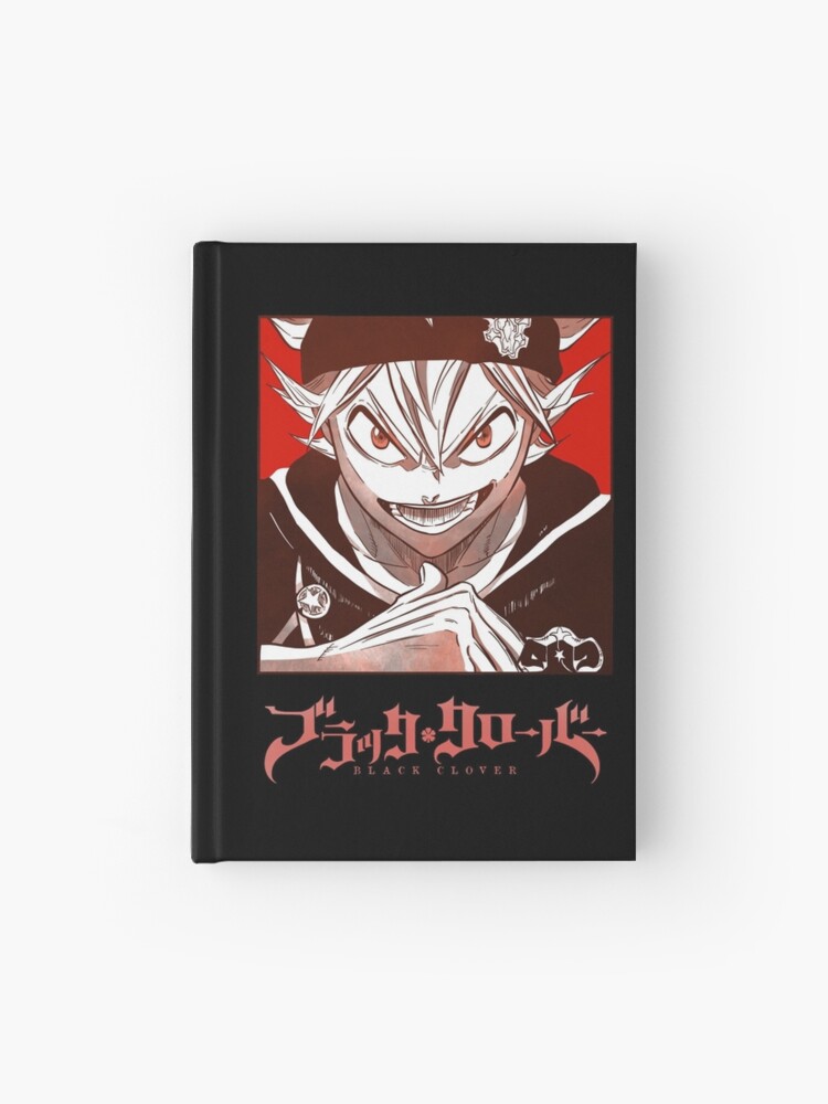 Black Clover Asta Hardcover Journal By Sensenstyle Redbubble