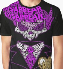 Mystery Skulls Typography Graphic T-Shirt