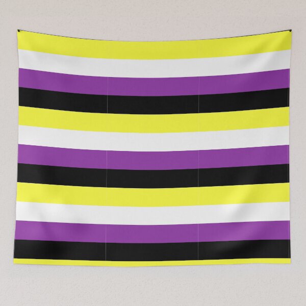 Item preview, Nonbinary Flag designed and sold by CreateMayhem.