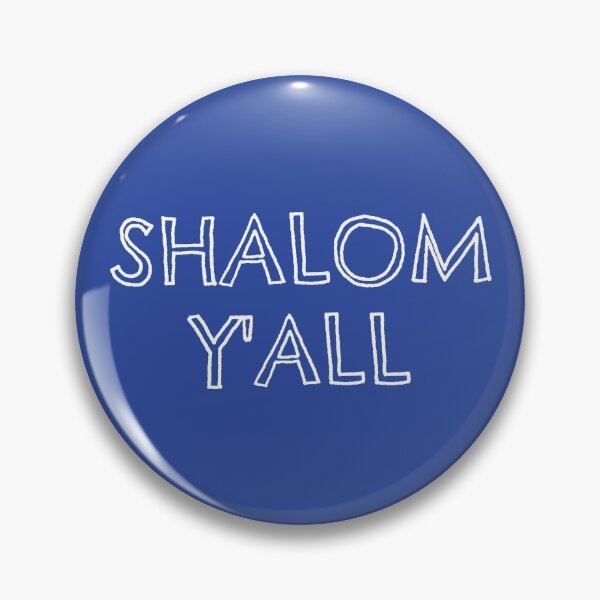 Item preview, Shalom Y'All Circle designed and sold by lukassfr.