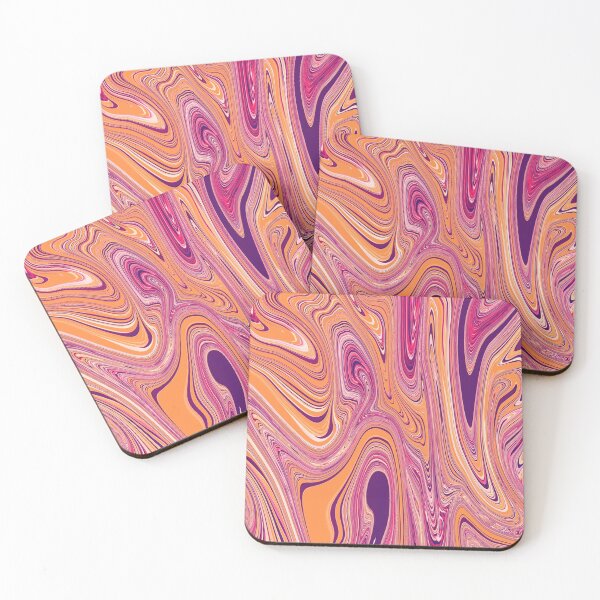Item preview, Orange & Pink Liquid iPhone Case & Covers designed and sold by helliazidi.