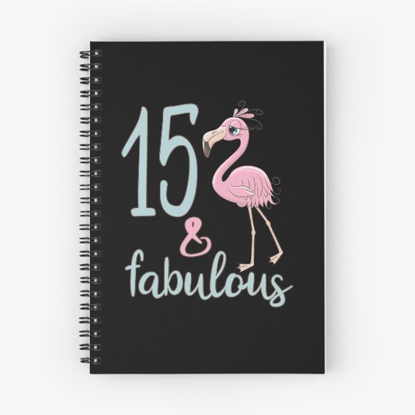Item preview, 15th Birthday Flamingo Outfit For Girls Cute 15 Years Old Bday Party Gift For Her designed and sold by FunnySunny T-Shirts.