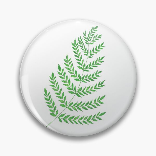 Item preview, Tropical Green Fern Leaf designed and sold by artichromadsgns.