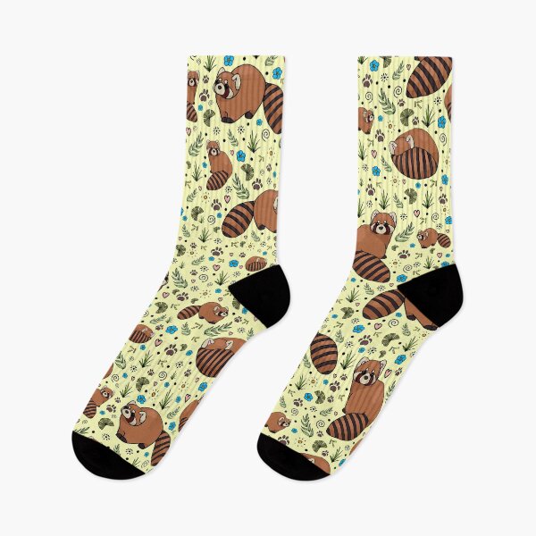 Item preview, Red Pandas in Yellow designed and sold by Nemki.