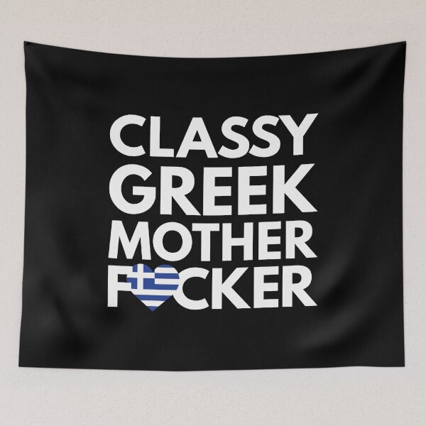 Item preview, Classy Greek MF Mother Focker Greece designed and sold by HelloFromAja.