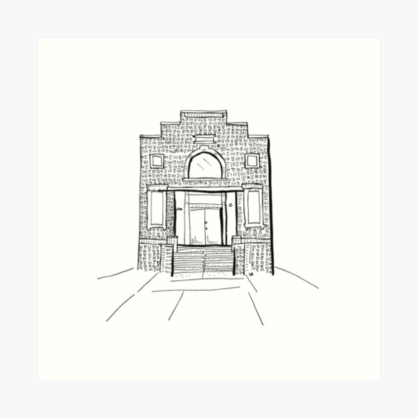 2020 03 05 building Art Print