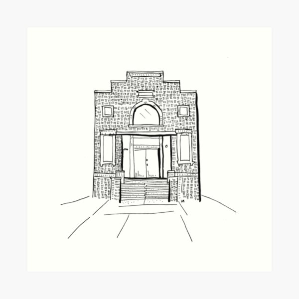 2020 03 05 building Art Print