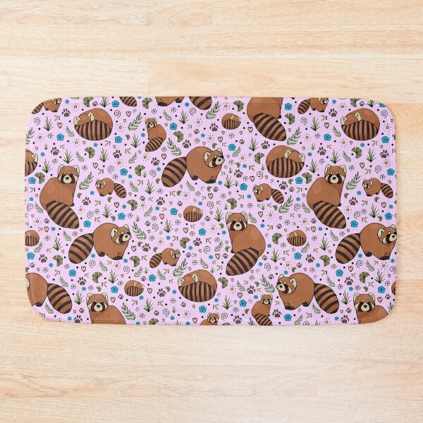 Item preview, Red Pandas in Pink designed and sold by Nemki.