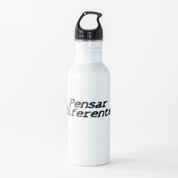 Piensa diferente español Botella de agua