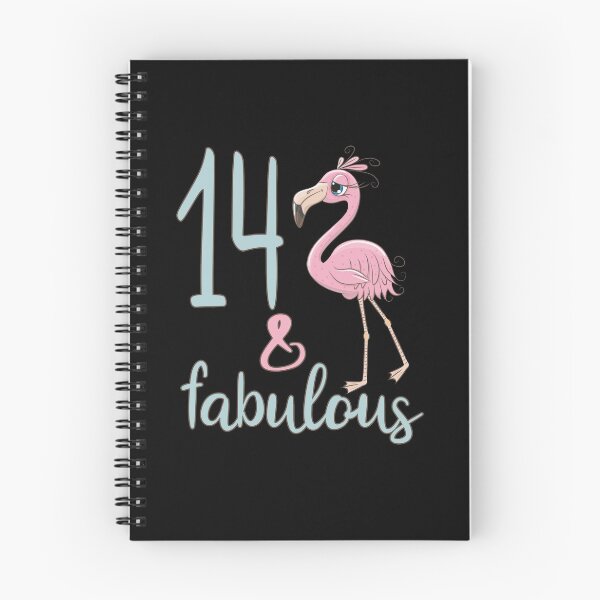Item preview, 14th Birthday Apparel For Girls 14 Years Old Cute Flamingo Bday Party Gift For Her designed and sold by FunnySunny T-Shirts.