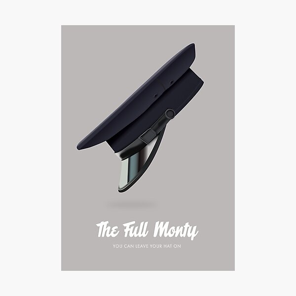 The Full Monty - Alternative Movie Poster Photographic Print