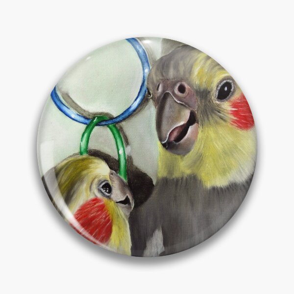Item preview, Chit Chat Cockatiel Painting designed and sold by mary hughes.