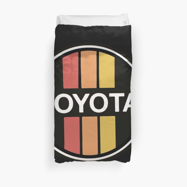 Vintage 70's TOYOTA cars Japan Duvet Cover