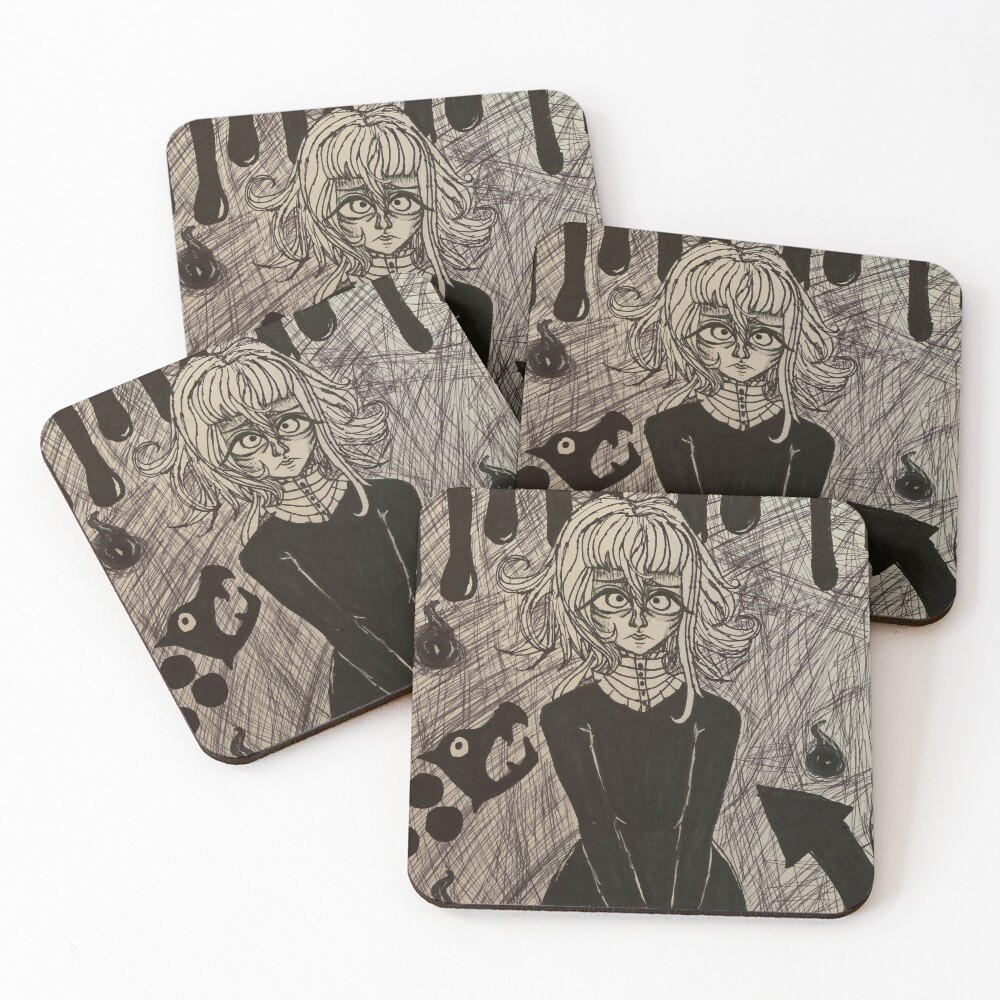 Item preview, Coasters (Set of 4) designed and sold by SkullNote.