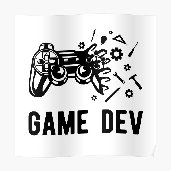 Game Developer Posters Redbubble - roblox bloxburg decal id for posters