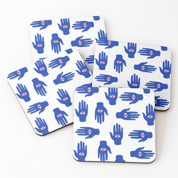 Item preview, Hasma hand - Blue, Eye designed and sold by Jacinda  Collins.