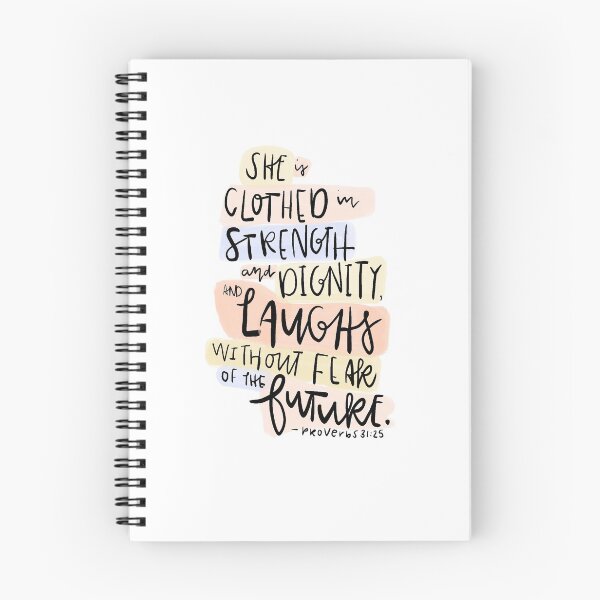 Item preview, Proverbs 31:25 designed and sold by Annika Larson.