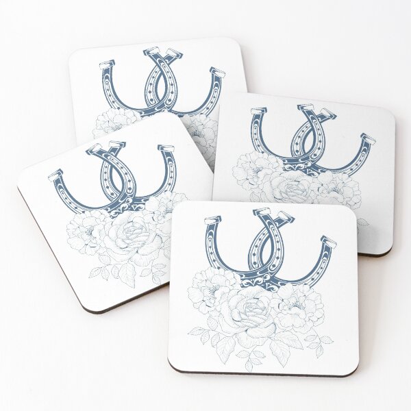 Item preview, Horseshoe Flower Design designed and sold by KACE Creative.