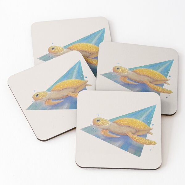 Item preview, Graphic triangle sea turtle - pastels designed and sold by iDkelo.