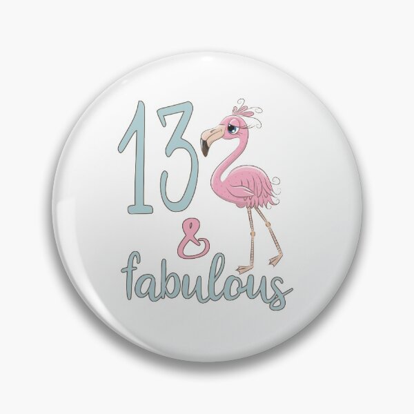 Artikelvorschau, 13. Geburtstagsfeier 13 Jahre altes Mädchen Flamingo-Liebhaber Nettes Geburtstagsgeschenk für offiziell Teenager entworfen und verkauft von FunnySunny T-Shirts.