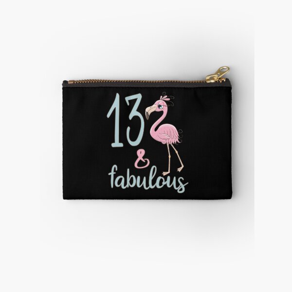 Item preview, 13th Bday Party 13 Year Old Girl Flamingo Lover Cute Birthday Gift For Officially Teenager designed and sold by FunnySunny T-Shirts.