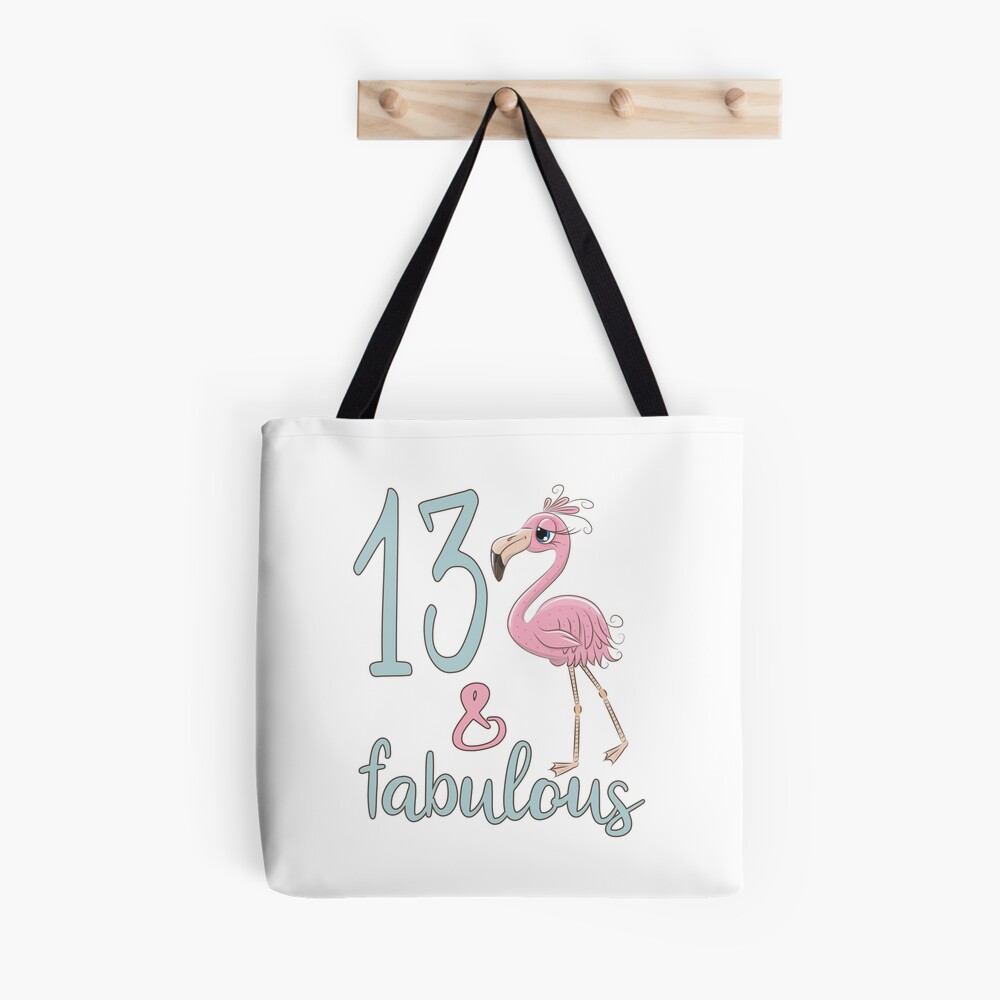 13th Bday Party 13 Year Old Girl Flamingo Lover Cute Birthday Gift For  Officially Teenager Greeting Card for Sale by Stella1