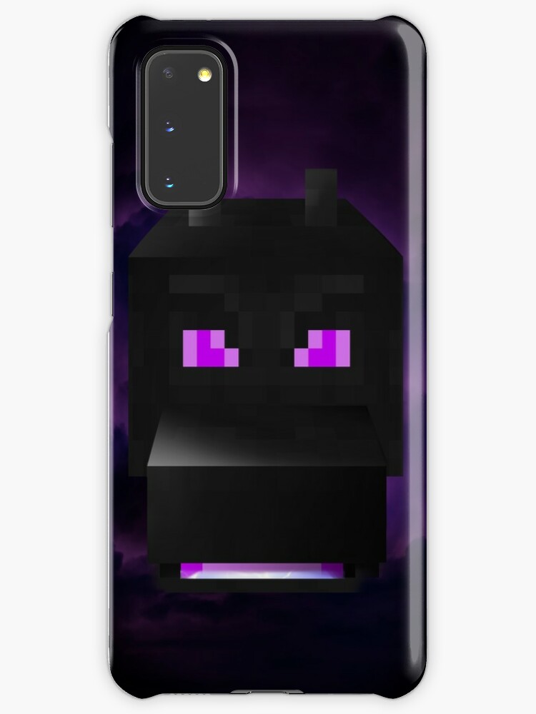 Ender Dragon From Out Of The Mist Minecraft Inspired Digital Illustration Case Skin For Samsung Galaxy By Global Citizen Redbubble - galaxy dragons life roblox cool dragons