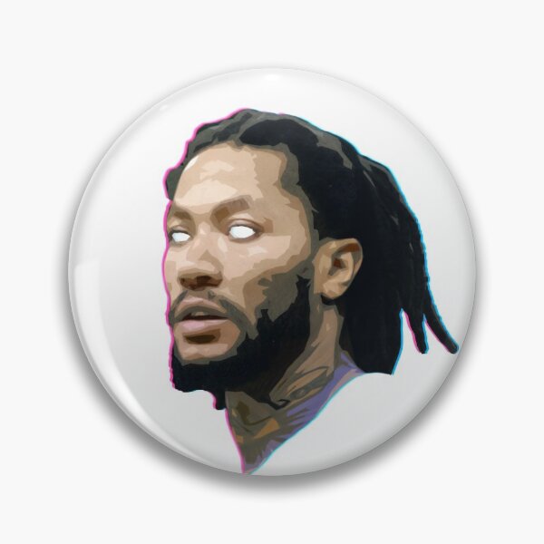 Item preview, Derrick Rose White Eyes designed and sold by yllastrum.