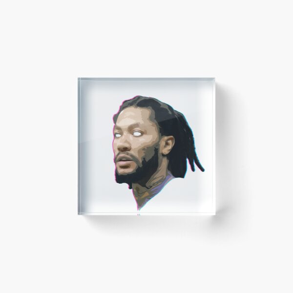Item preview, Derrick Rose White Eyes designed and sold by yllastrum.