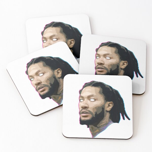 Item preview, Derrick Rose White Eyes designed and sold by yllastrum.