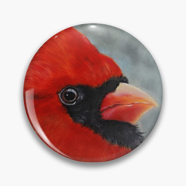 Item preview, Male Cardinal Art designed and sold by mary hughes.